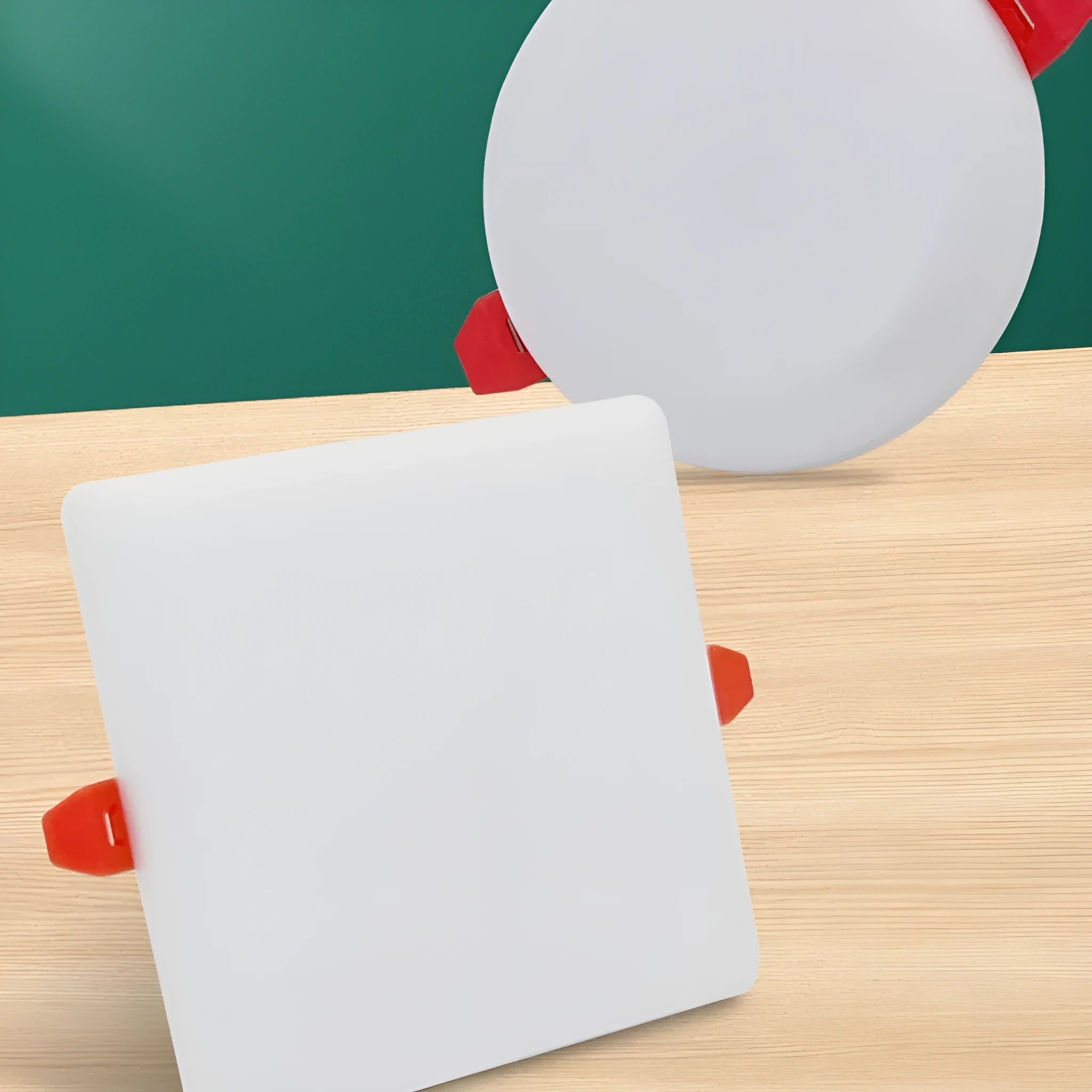Adjustable Hole Tube Ultra-thin LED Panel Light in square shape, aluminium body, white light