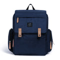 LAND Mommy Diaper Backpack in oxford cloth with changing mat, shown in grey colour.