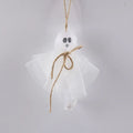 Halloween LED lighting chain with colourful ghost-themed bulbs and battery box for venue decoration