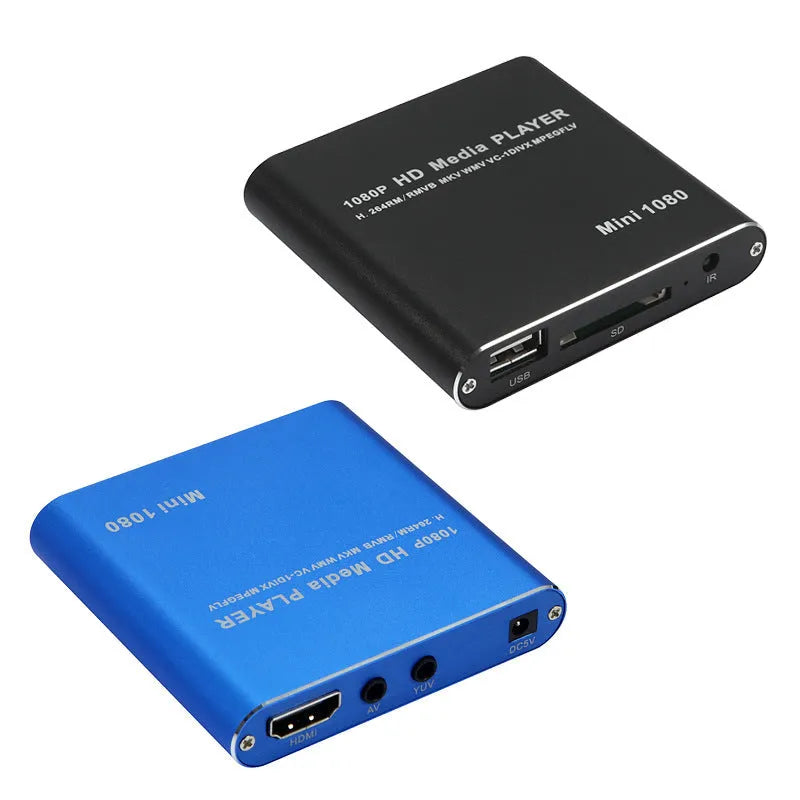 1080P Full HD media player with all-metal construction and HDMI interface