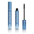 Black eyelash brush comb tool with 0.7g net content, single piece, for lash separation and definition