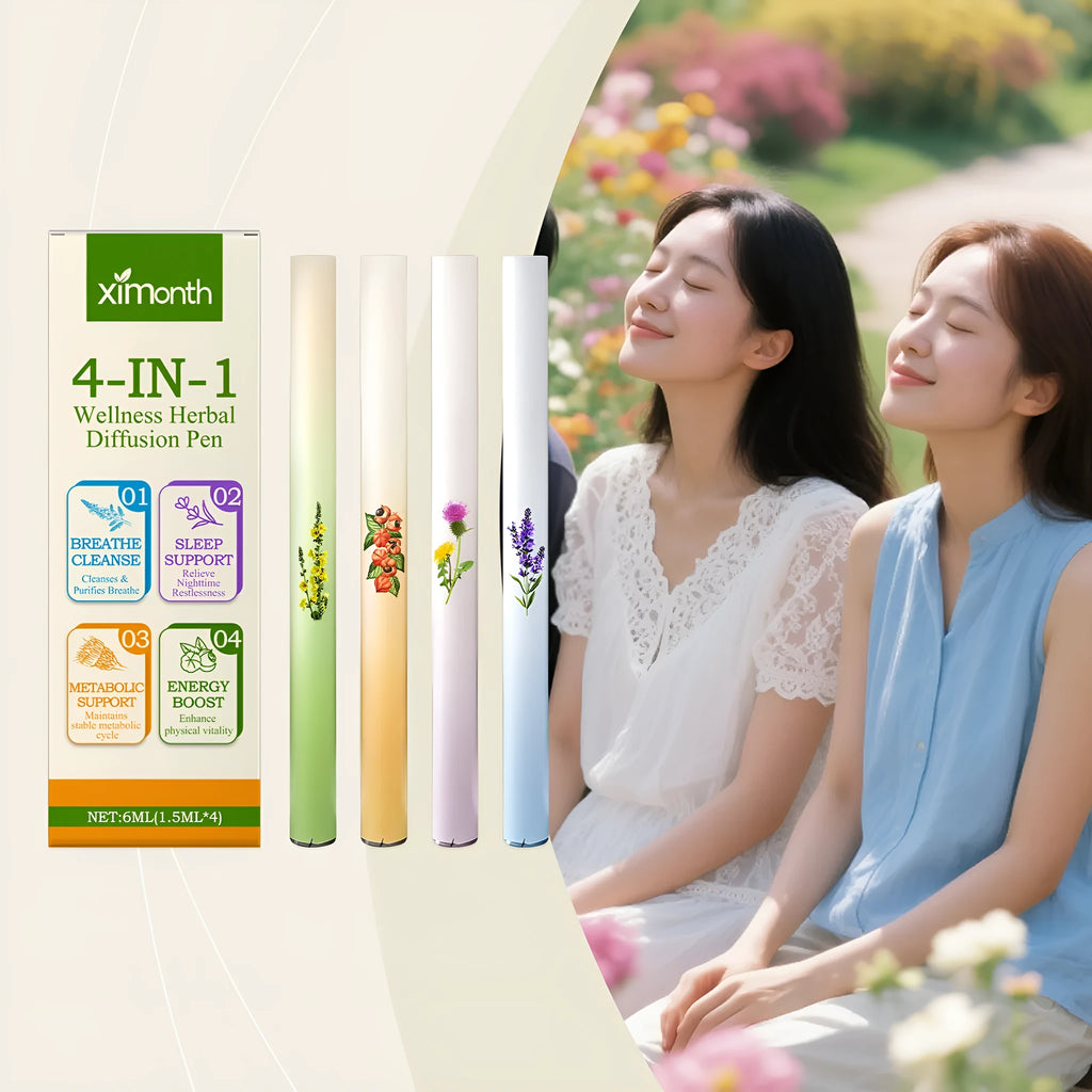 Herbal Energy Combination Stick 6ml body care kit 4 sticks