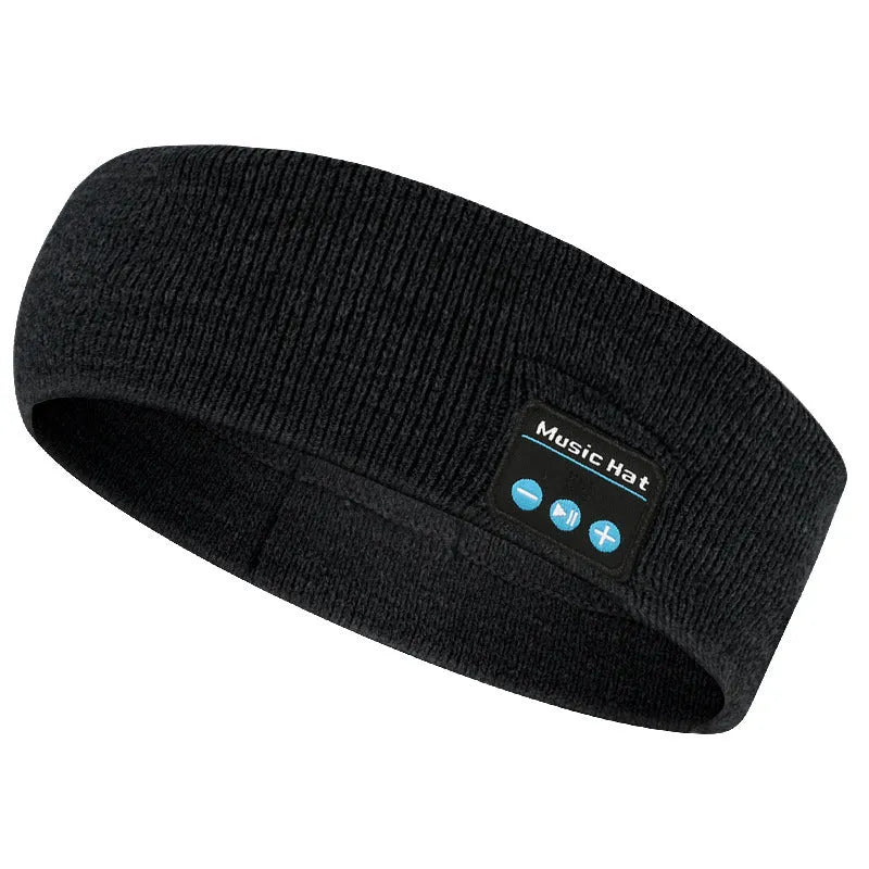 Bluetooth 5.4 wireless headband with removable washable design in black, dark grey and grey-white colour options