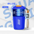 Japanese style 316 stainless steel portable coffee cup 50mL capacity in blue
