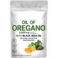 Pack of Butter Black Seed Oil Soft Capsules, 500mg per capsule, showing 180 or 300 count option.