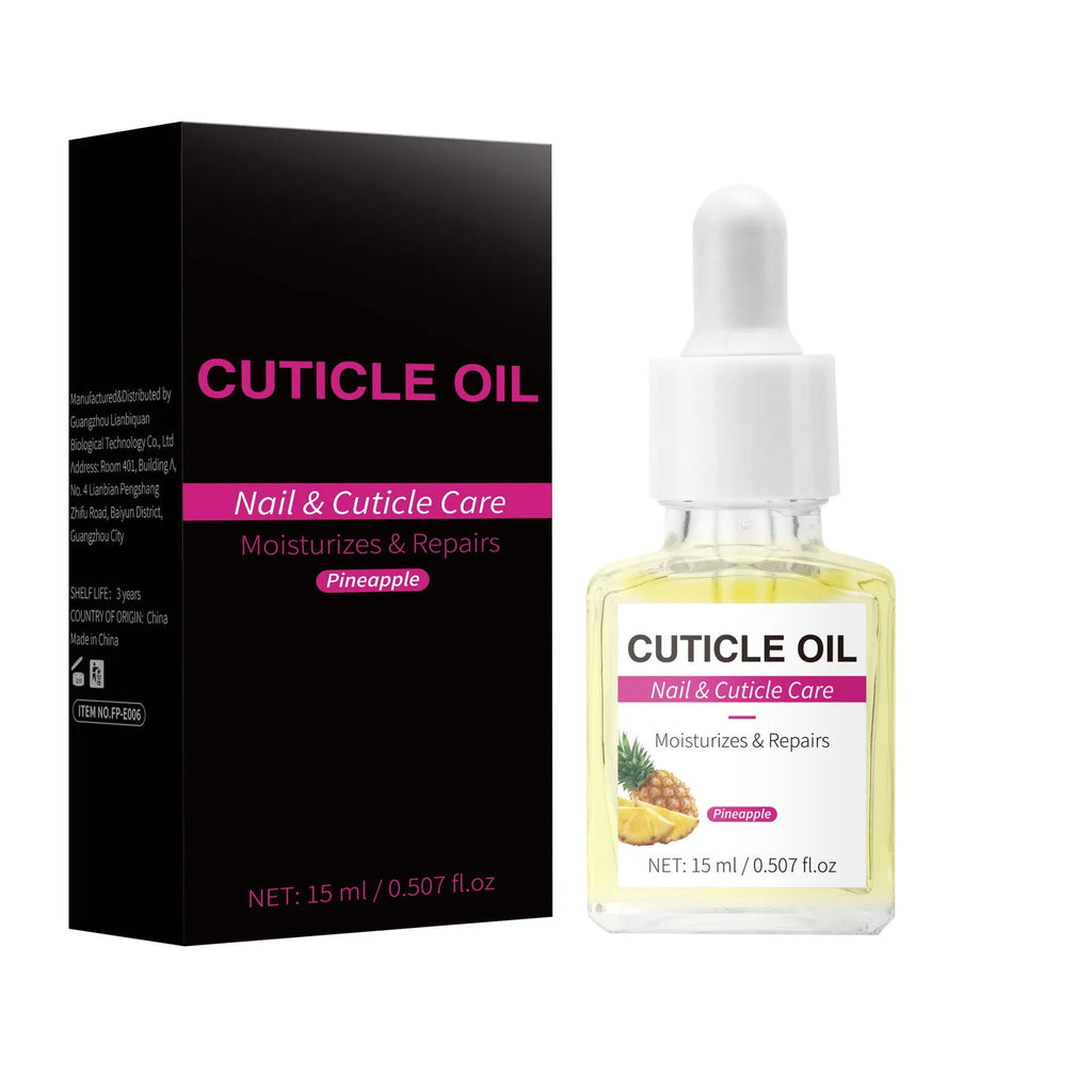 Moisturizing nail cuticle oil 15ml bottle with stratum corneum oil for dry cuticle care