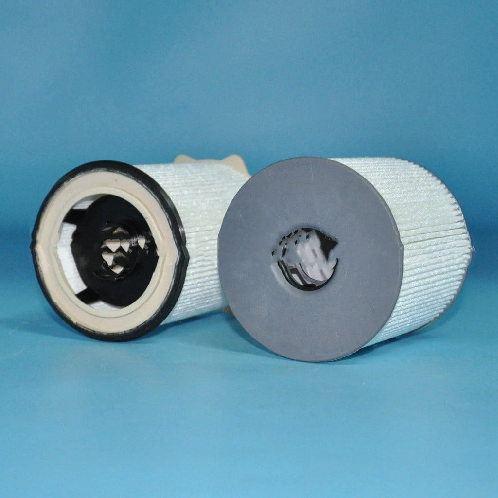 RAM 1500 to 5500 series diesel fuel filter replacement kit with white filter element.