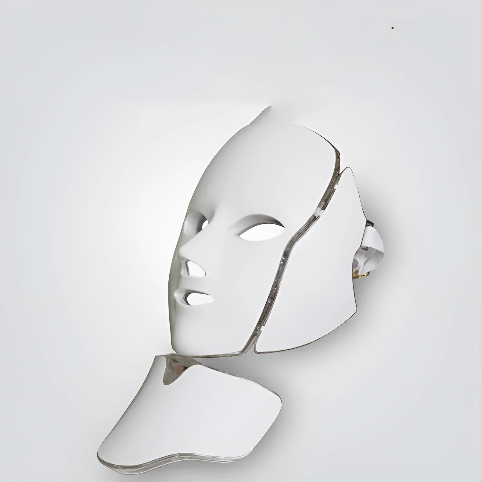 LED color light mask beauty instrument with 7 colours and 4th gear for skin rejuvenation and brightening, 240x240x170mm