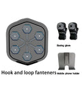 Black Smart Music Boxing Machine with Bluetooth connection and EVA construction for professional fitness training