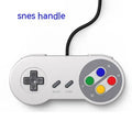 Wired USB game controller for Super ConsoleX with SNES-style design