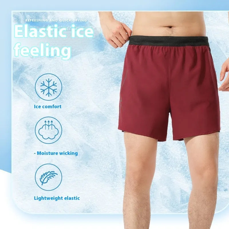 Men's solid colour polyester basketball shorts with a low-waist design, shown in multiple colour options.