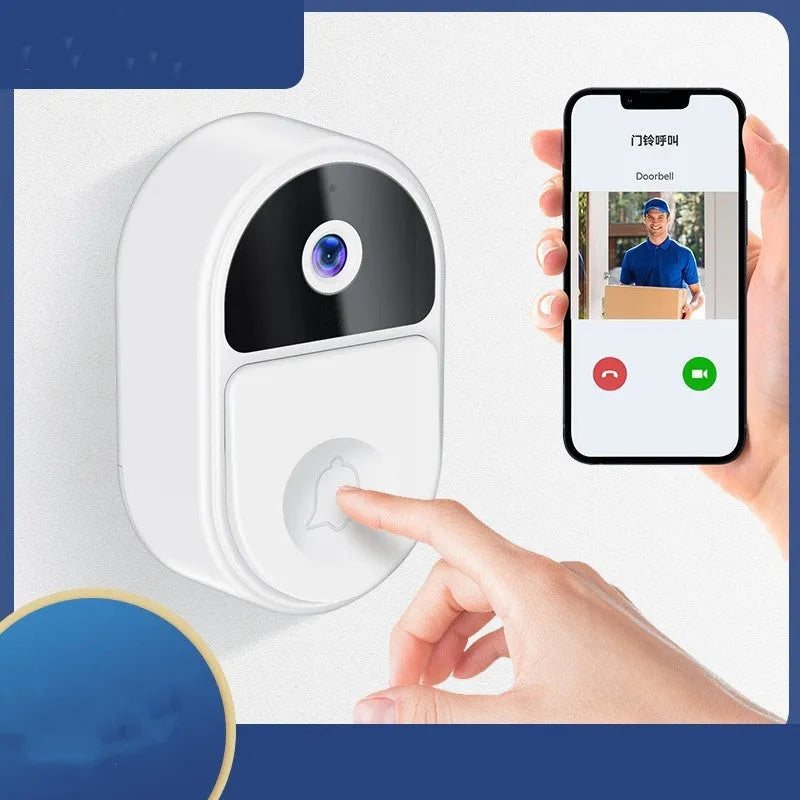 Doodle Smart Visual Doorbell V8 with two-way intercom USB charging black or white