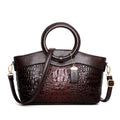 Casual fabric ladies shoulder bag in multiple colours with zipper closure and internal organisers.