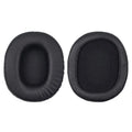 Black soft PU leather replacement ear pads for Sony MDR-1R headphones, 2 pieces shown.