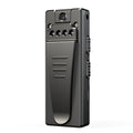 Black 1080p HD digital video camera with 90-degree rotation capability