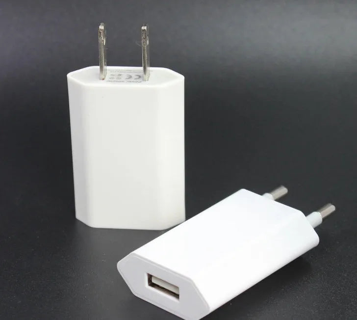 5V 2A USB charger and cable for iPhone and iPad smartphones and tablets