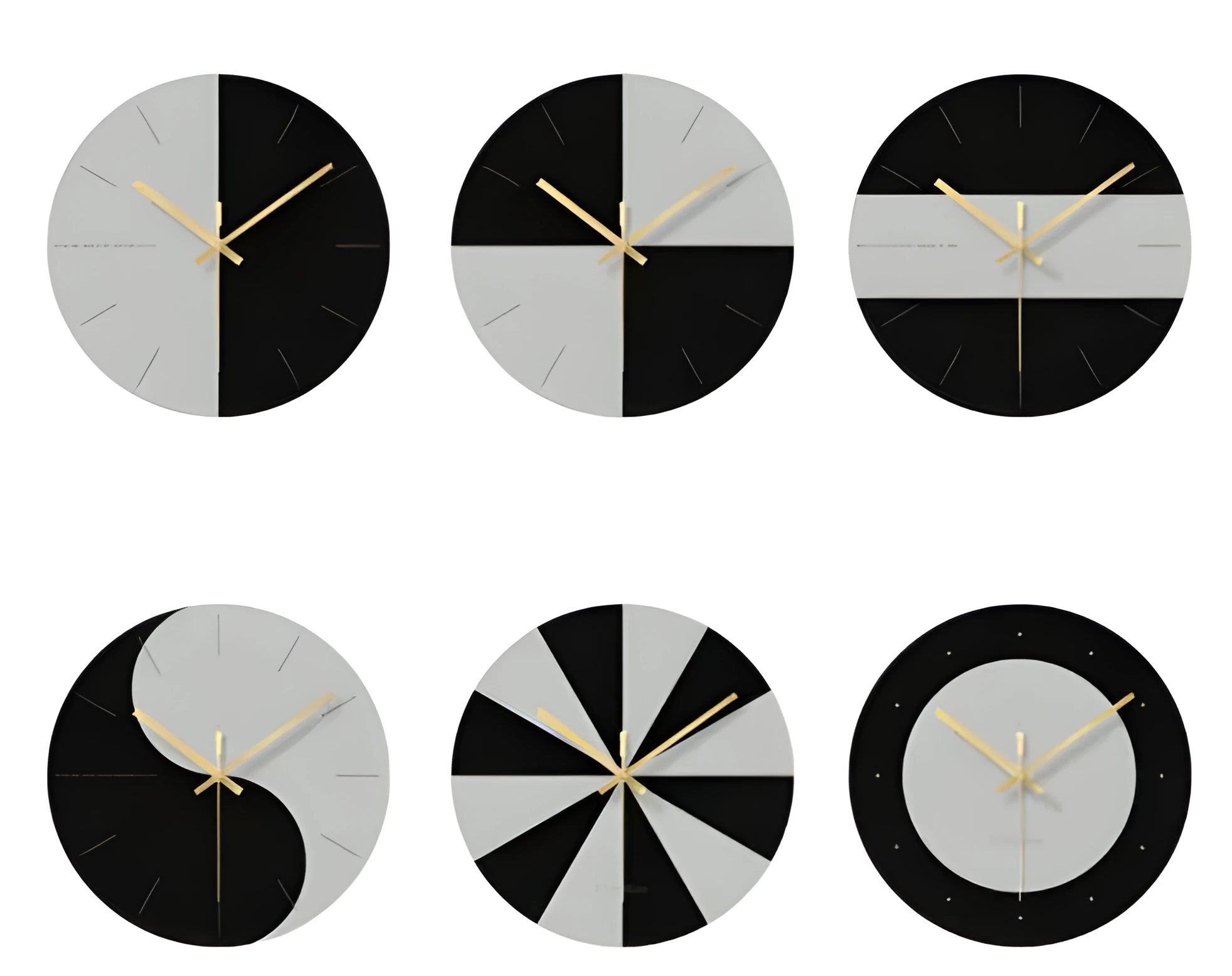 Transparent tempered glass wall clock showing time on clear circular face with minimalist markings