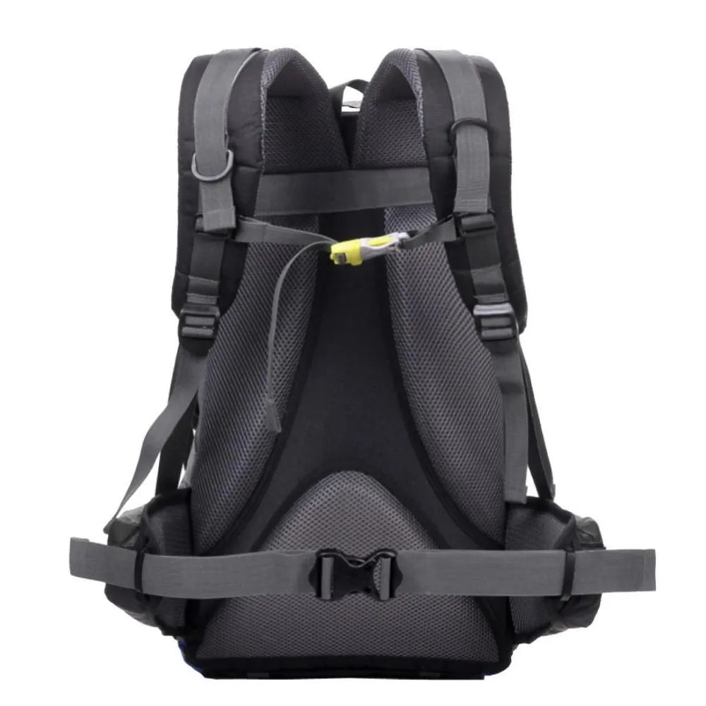 Polyester leisure sports backpack in green colour with 20-35 litre capacity