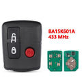 Ford car remote control key shell in ABS plastic with two style options 2+1 key and 3+1 key