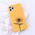 TPU back cover mobile phone case for Apple iPhone in multiple colour options on a white background.