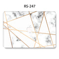 Ultra-thin painted PC protective shell for MacBook Air and MacBook Pro, scratch-resistant finish with heat vents