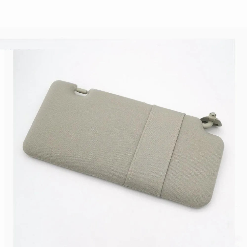 Beige sun visor with cosmetic mirror for Nissan Lida 2005-2012 replacement part