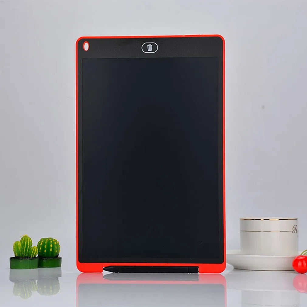LCD electronic handwriting board for children in various colours with attached stylus pen
