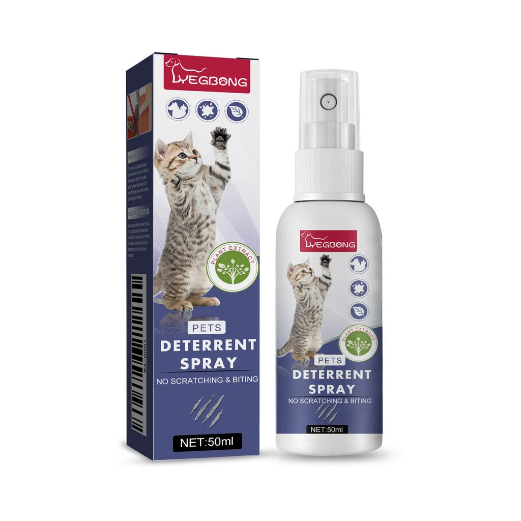 Boxed 50ml restricted area set up expelling spray for dogs and cats anti-scratch bite deterrent