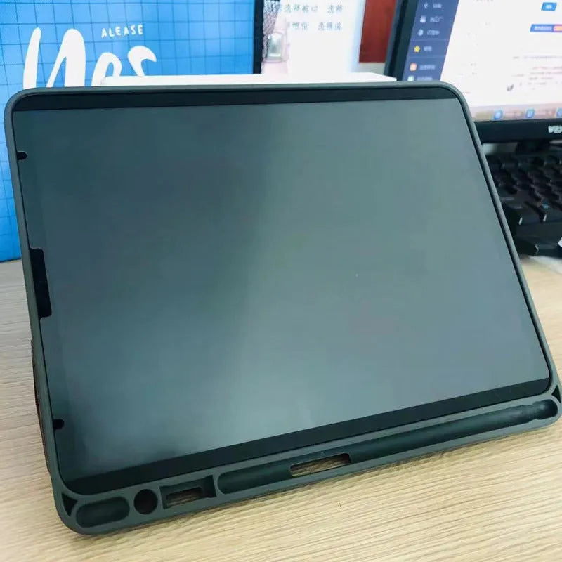 Magnetic detachable PET screen film for iPad mini 6, iPad Air 4, and iPad Pro 11-inch models.