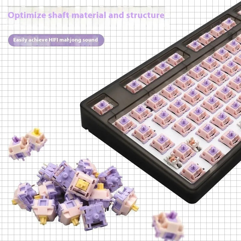 MMD Princess linear mechanical keyboard switch body for custom keyboard building