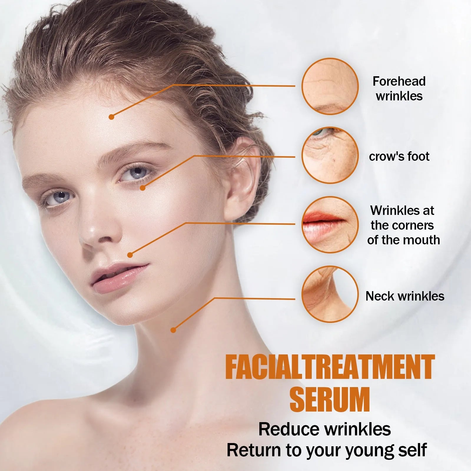30ml retinol anti-wrinkle essence spray bottle with spray mechanism for fine line reduction