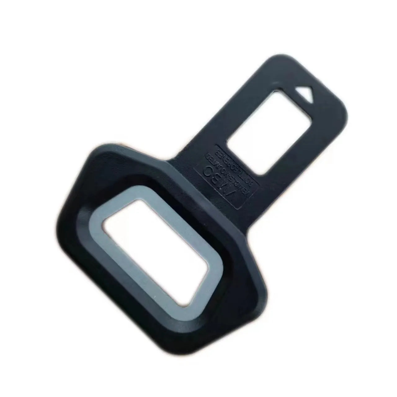Aluminium alloy lock tongue bottle opener key chain with 2.1cm buckle pick head in frosted carbon fibre finish