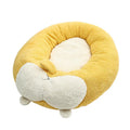 Corgi shaped plush pet bed in size L for dogs and cats, with PP cotton filling.
