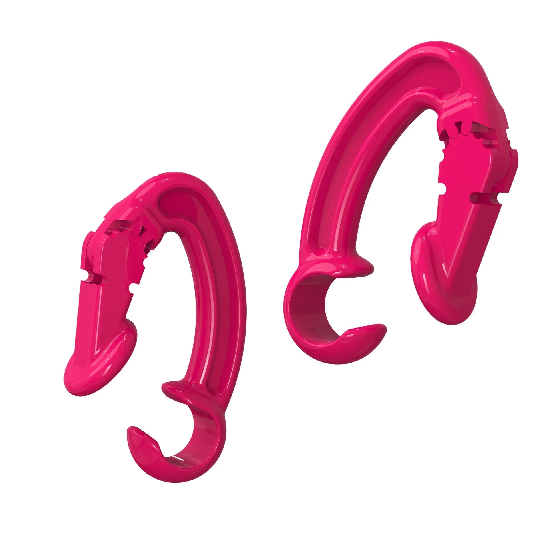 Anti-lost clip for AirPods in six colours including white, yellow, silver, rose red, grey, and black