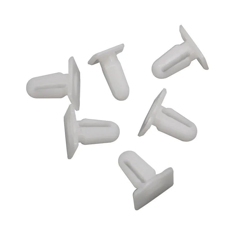 60 automobile plastic nails and clips in D318 style for interior trim panel repairs