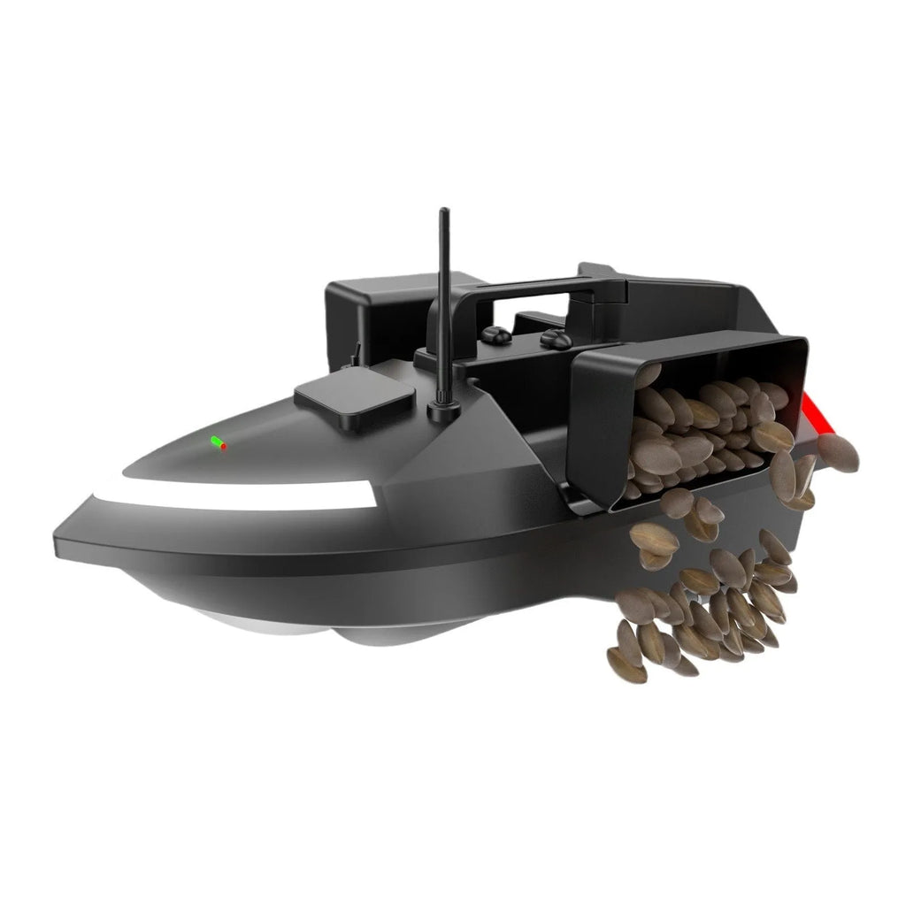 GPS remote control fishing boat with Beidou navigation system and LED lighting