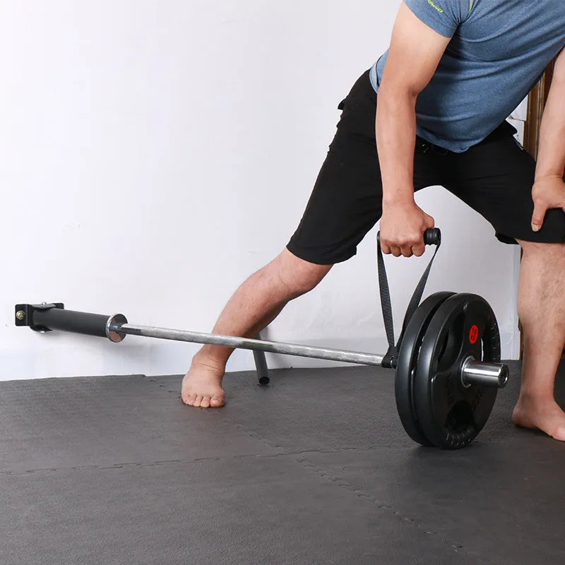 Wall-mounted steel barbell rod rack with 25 tubes, includes expansion screws for installation
