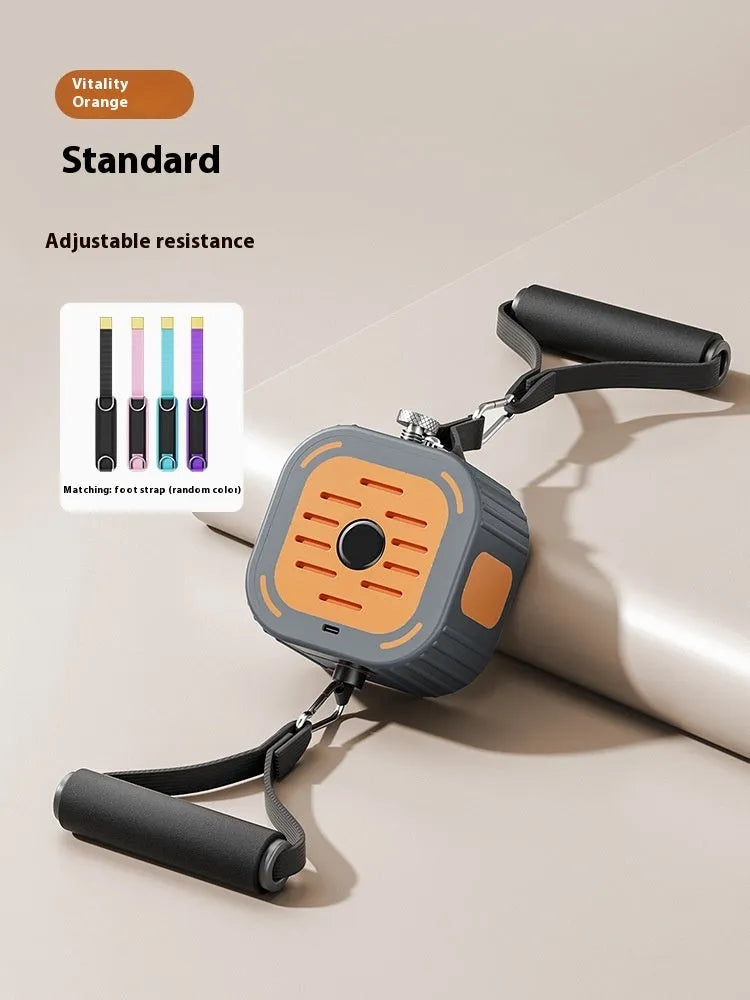ABS power pump chest expander for adjustable resistance strength training measuring 115cm