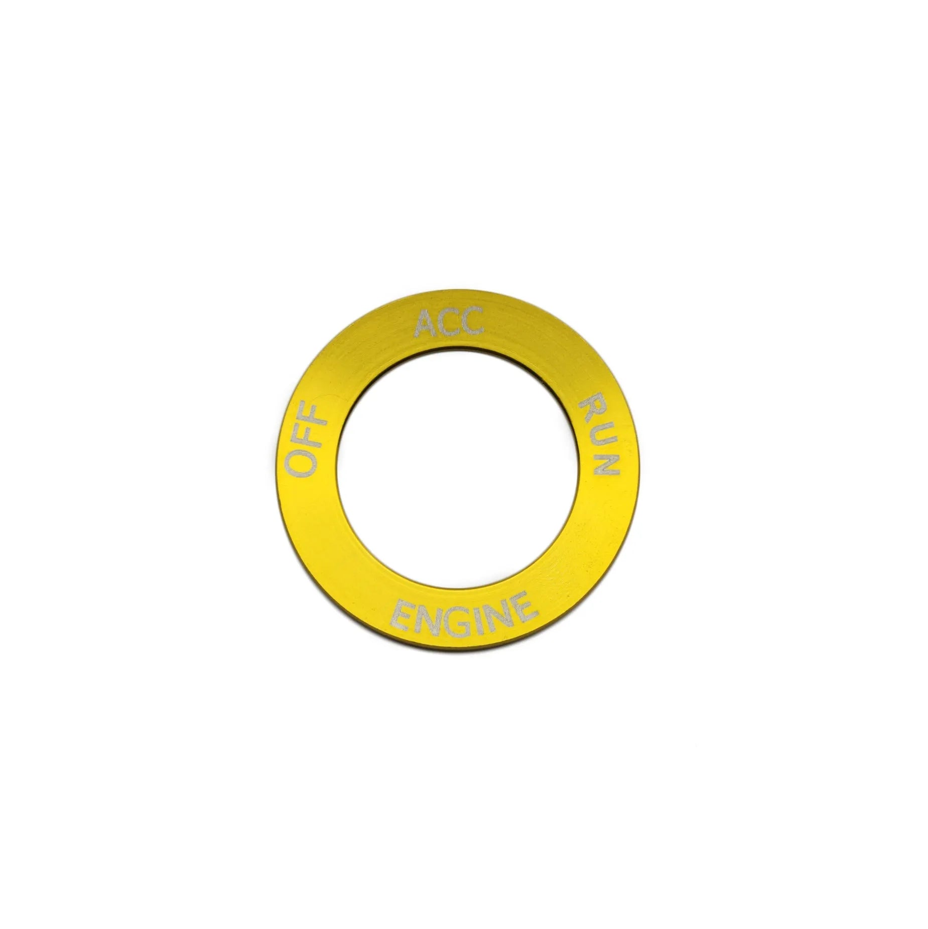 Aluminium alloy air conditioning knob decorative ring for Dodge Challenger and Grand Cherokee in multiple colour options