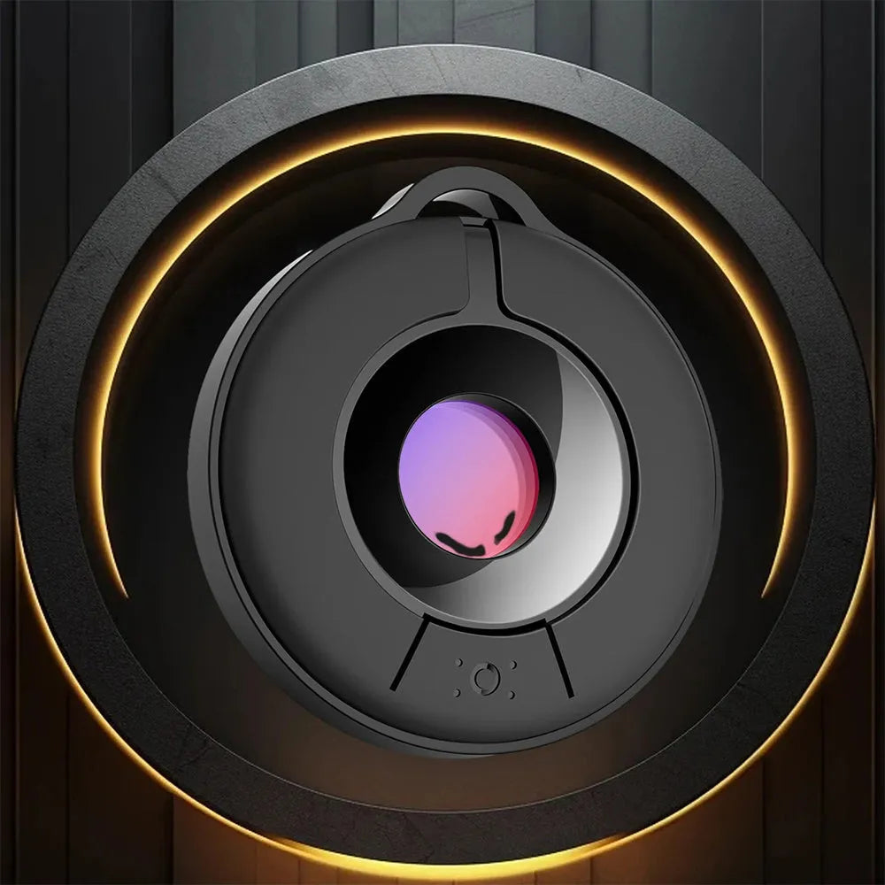 Compact infrared camera detection device with minimalist design for finding hidden surveillance cameras