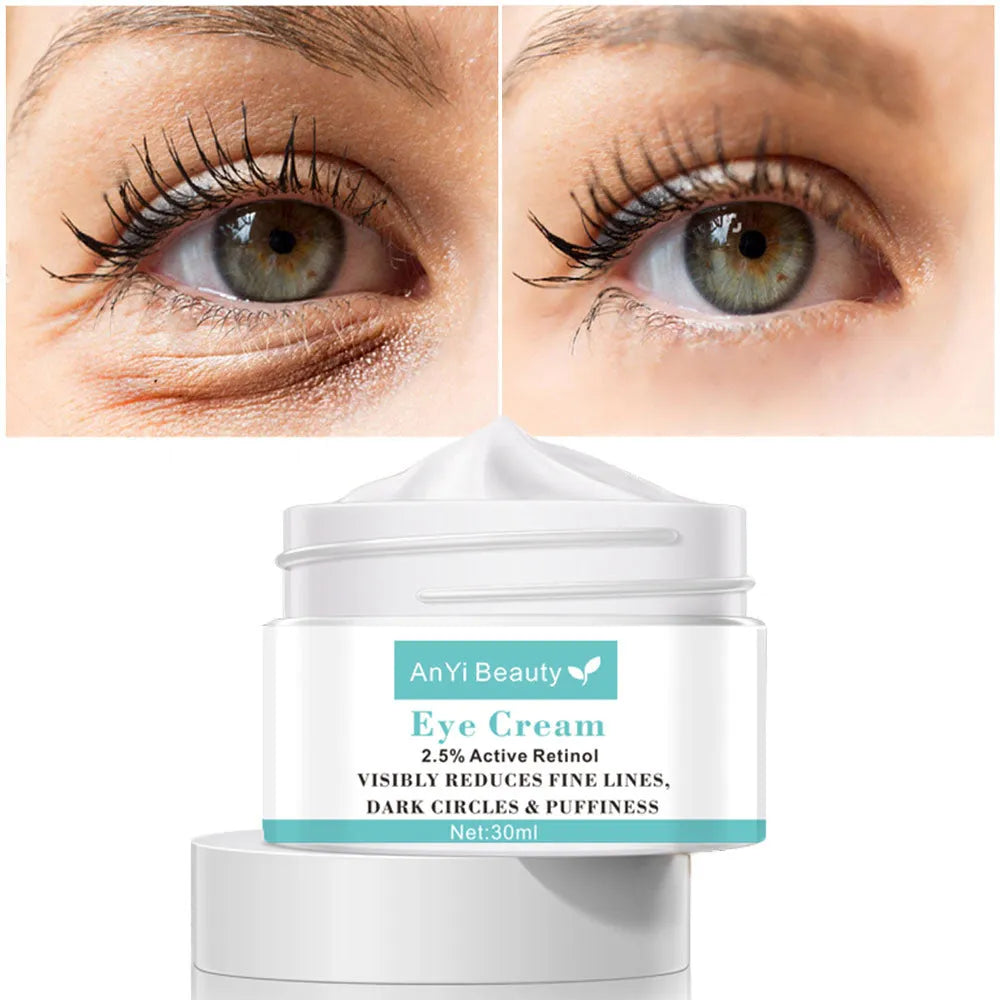 Jar of 30ml women's eye cream for skincare