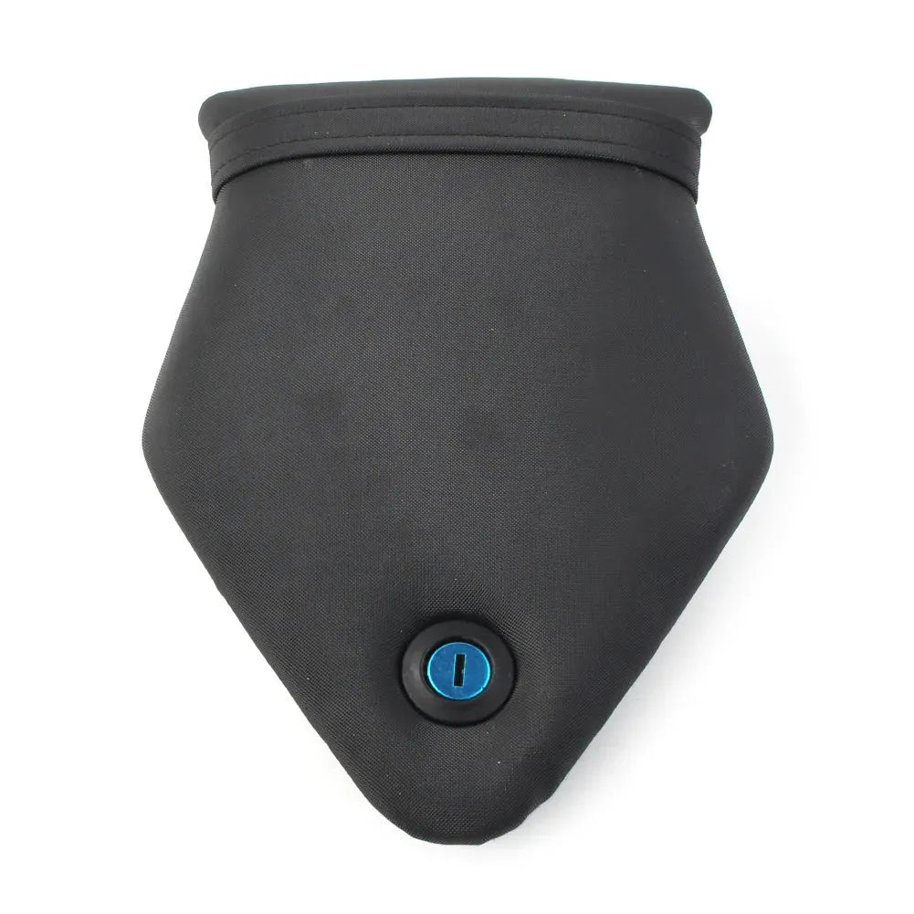 BMW S1000RR HP4 rear leather seat bag lockable waterproof motorcycle cushion sponge PU leather ABS bottom plate