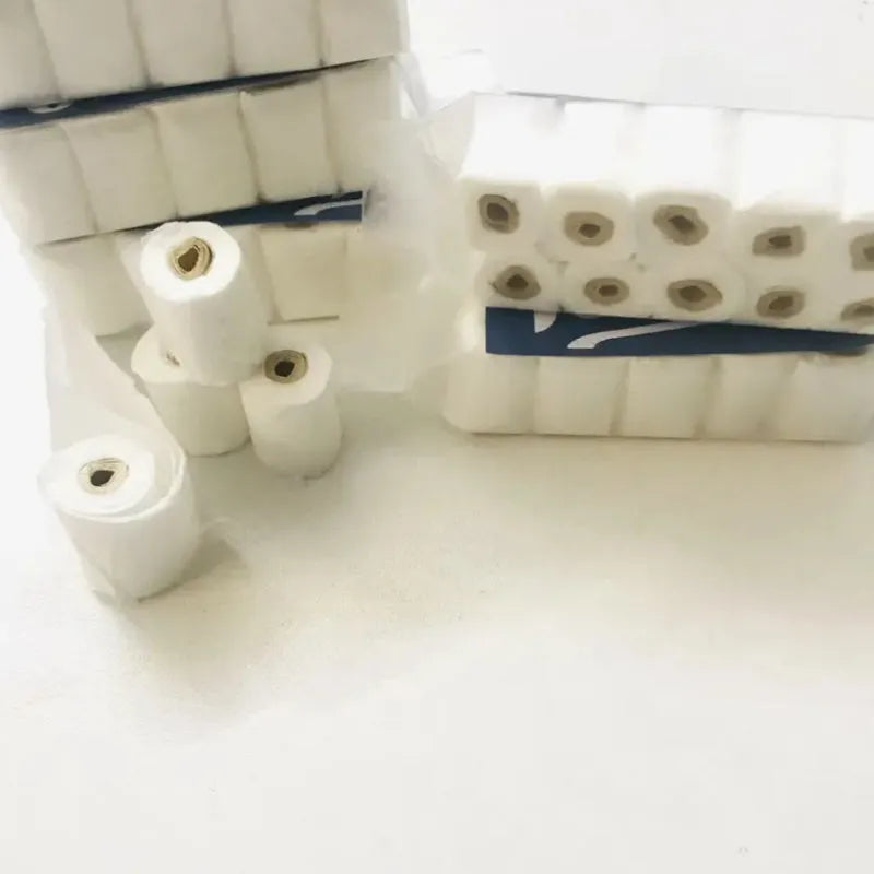 Simulated tissue roll paper model for children's play with 30x15x80mm dimensions