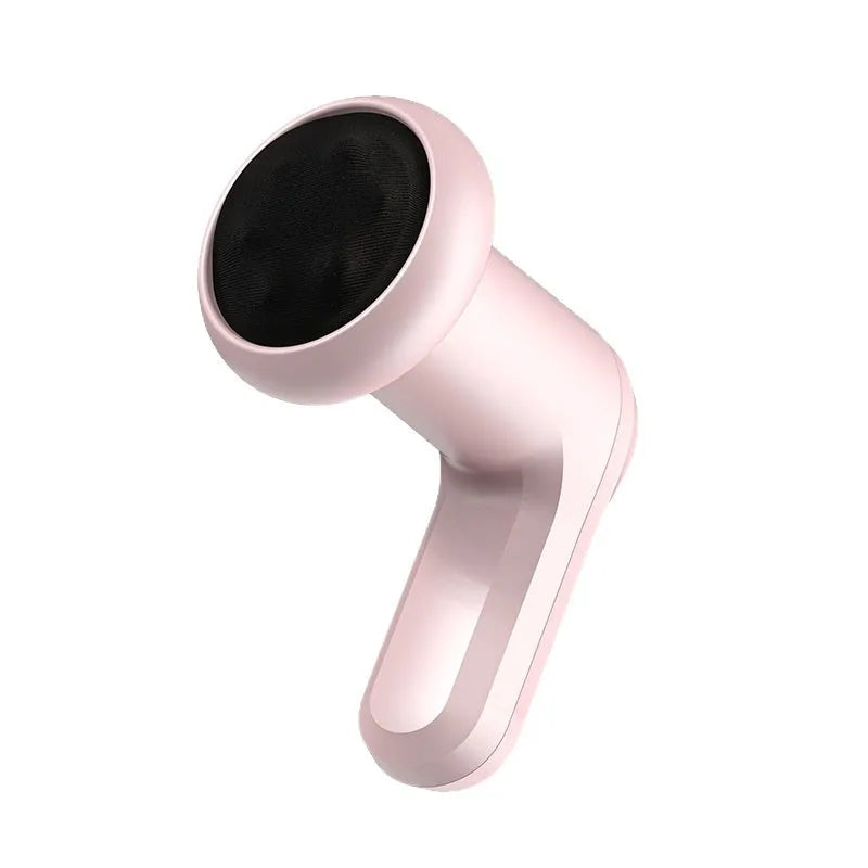 Handheld USB electric body massager in black colour for cervical spine, back and leg massage