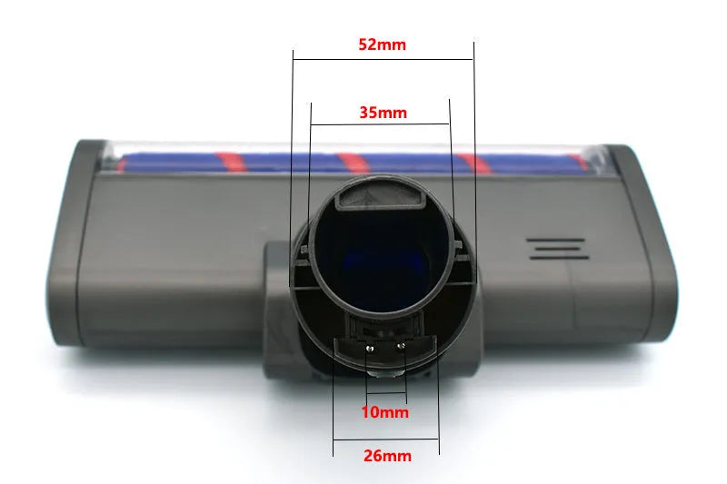 Dyson V7 V8 V10 V11 compatible replacement vacuum floor brush head with soft velvet roller