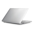 Black and transparent PC hard protective cases for Apple MacBook Pro 14-inch and 16-inch laptops
