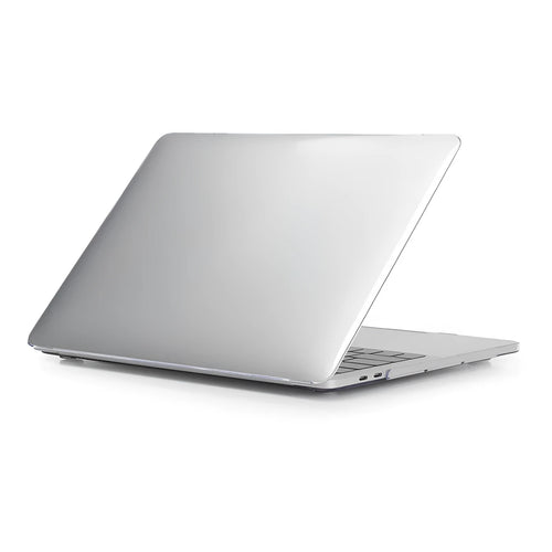 Black and transparent PC hard protective cases for Apple MacBook Pro 14-inch and 16-inch laptops