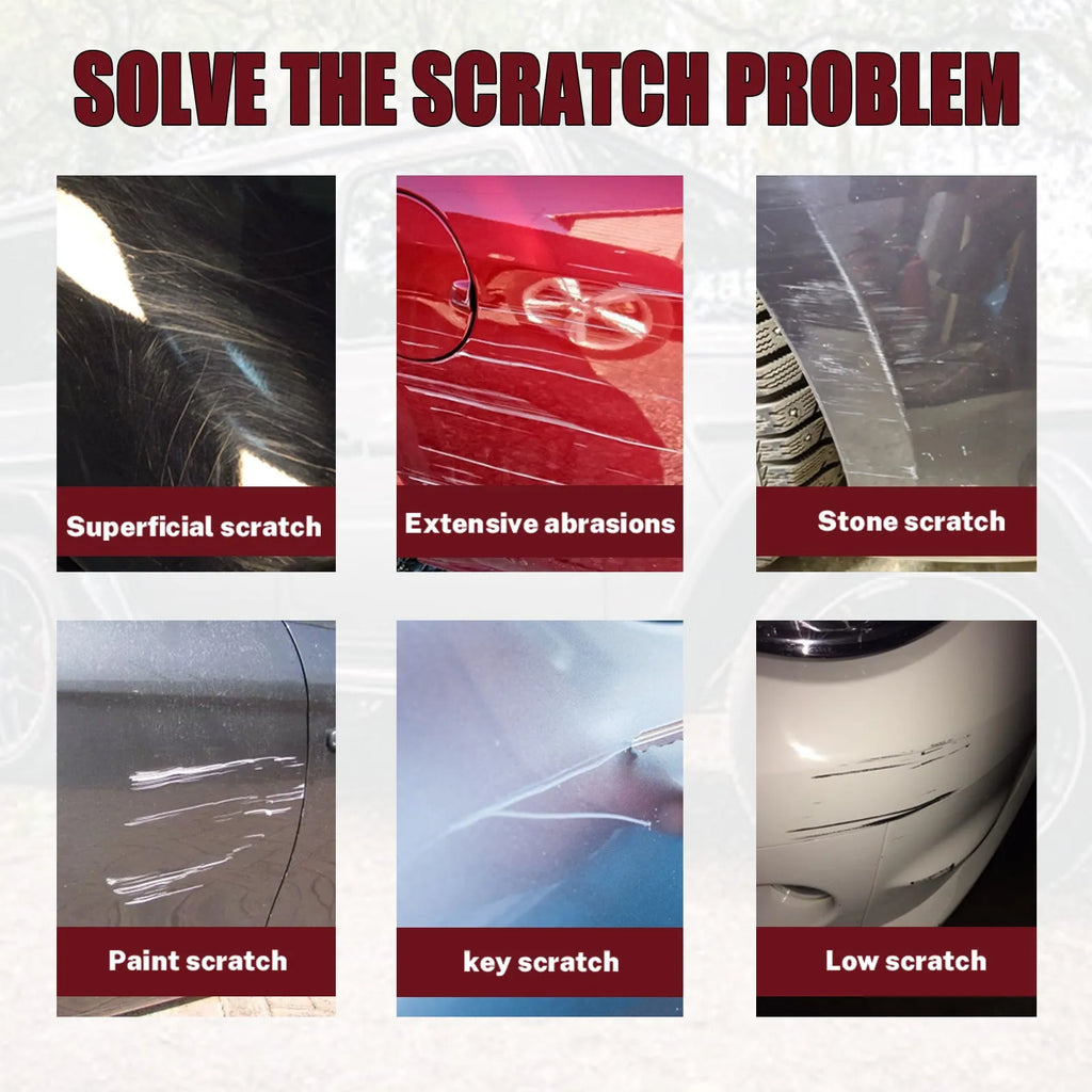 60ml car scratch repair wax bottle for paint surface maintenance and scratch polishing