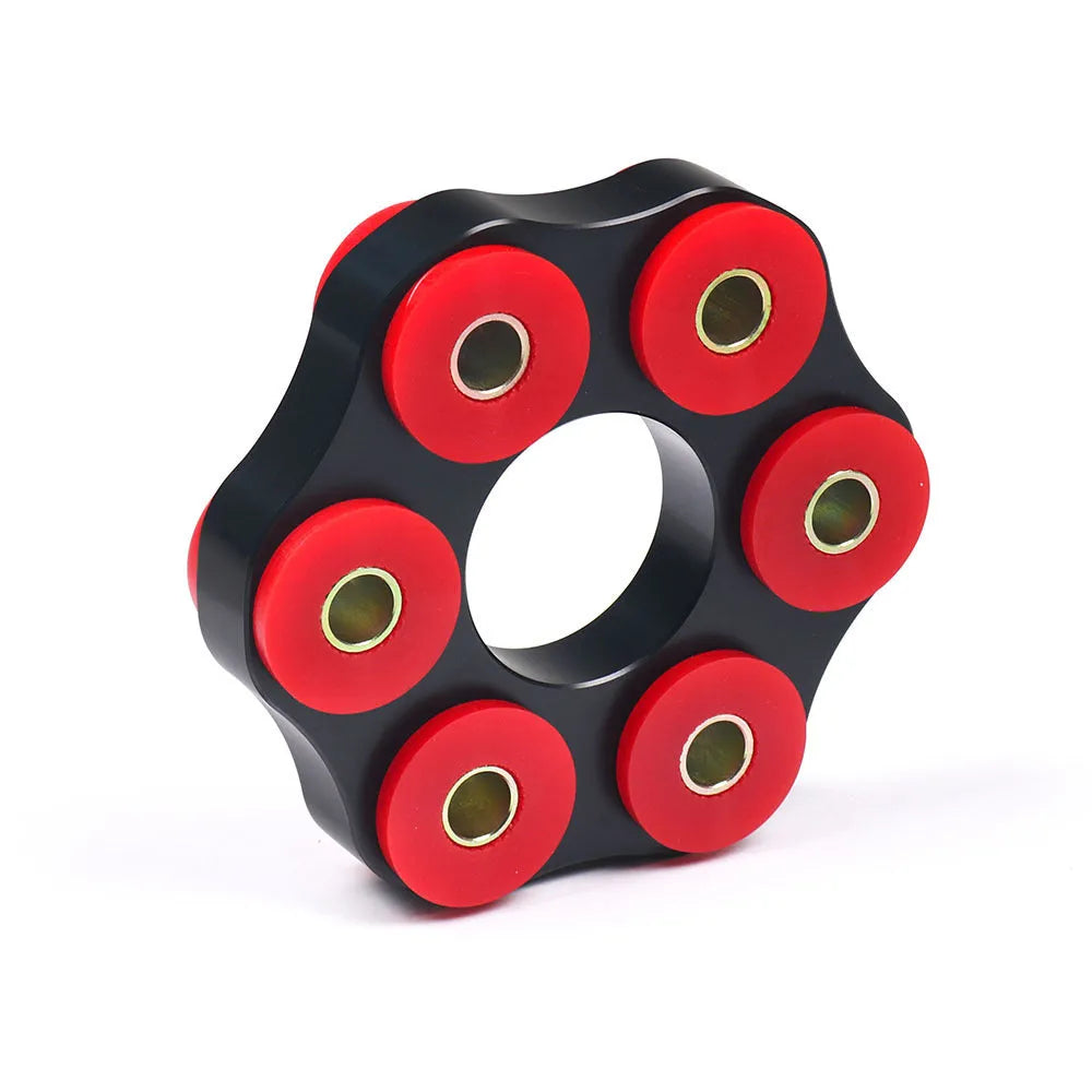 Red polyurethane aluminium drive shaft connecting plate bracket for BMW E46 E36 E30 E28 models