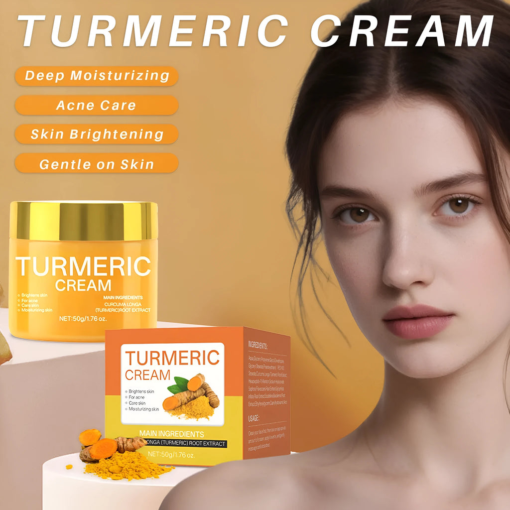 50g moisturising cream jar for brightening skin colour with hydrating nourishing formula, 53mm dimensions